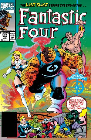 Fantastic Four #386  cover