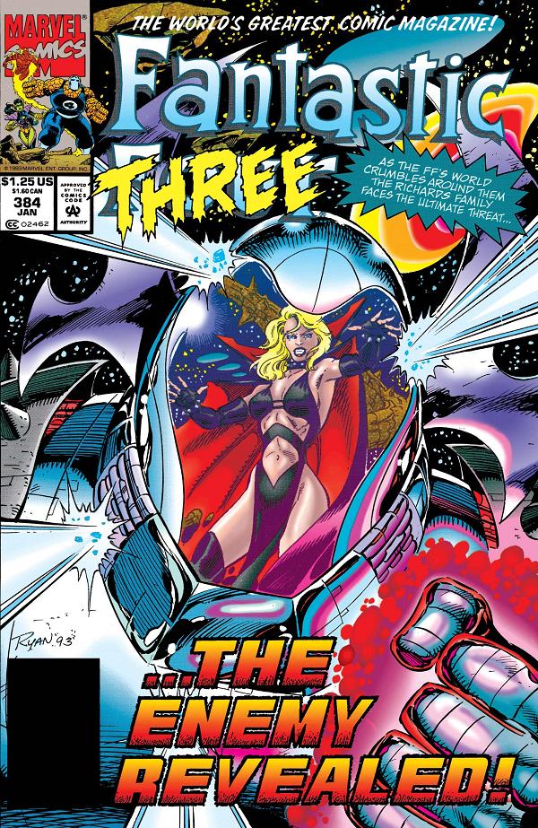 Fantastic Four #384  cover