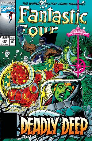 Fantastic Four #385  cover