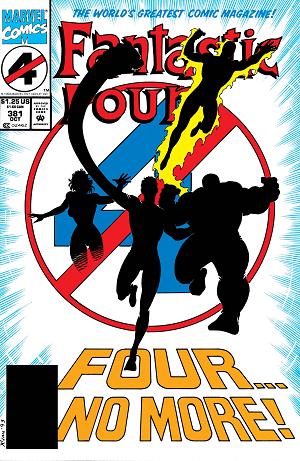 Fantastic Four #381  cover