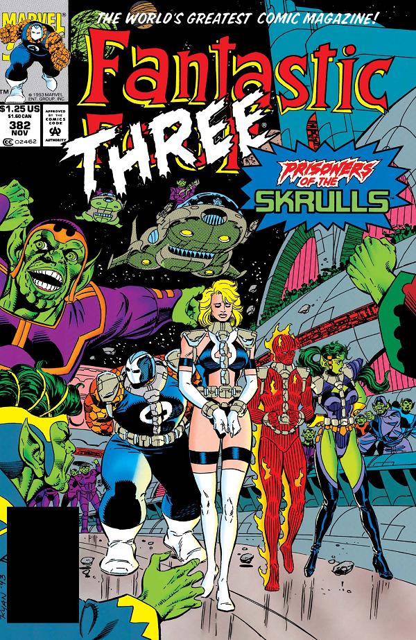 Fantastic Four #382  cover