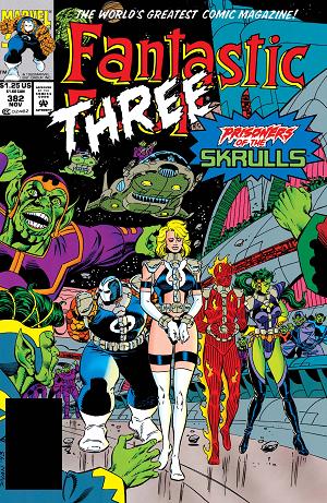 Fantastic Four #382  cover