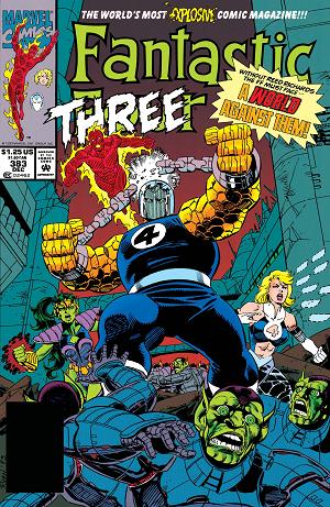 Fantastic Four #383  cover