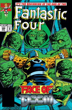 Fantastic Four #380  cover