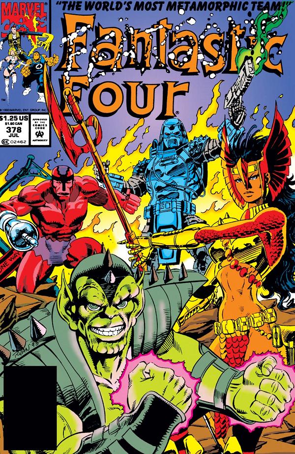 Fantastic Four #378  cover