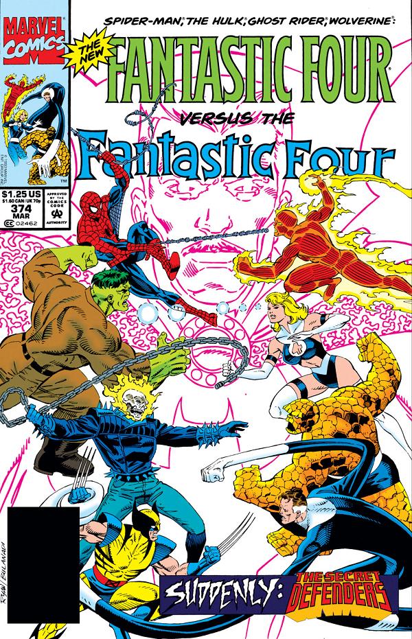 Fantastic Four #374  cover