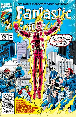 Fantastic Four #372  cover