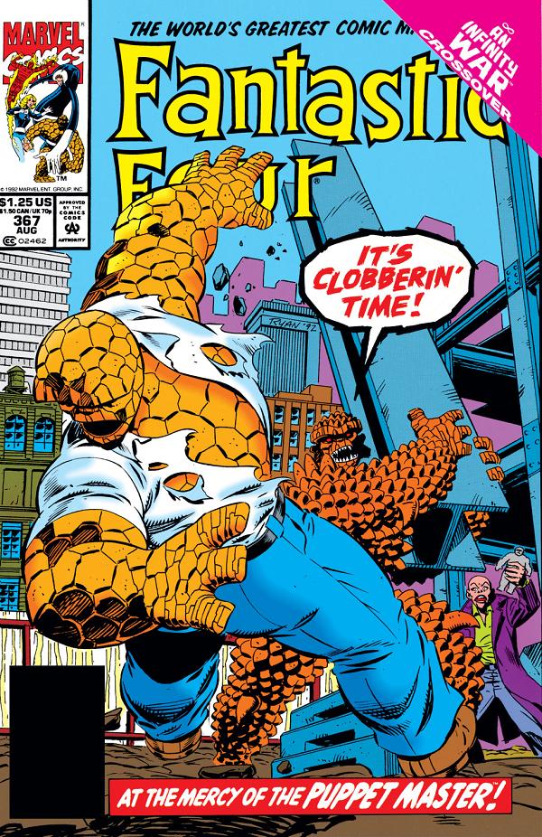 Fantastic Four #367  cover