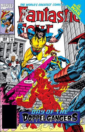 Fantastic Four #368  cover