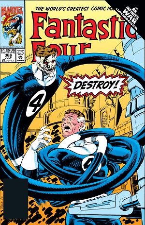 Fantastic Four #366  cover