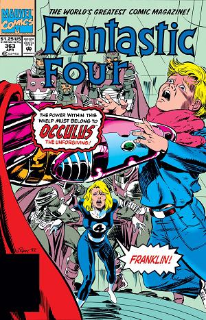 Fantastic Four #363  cover