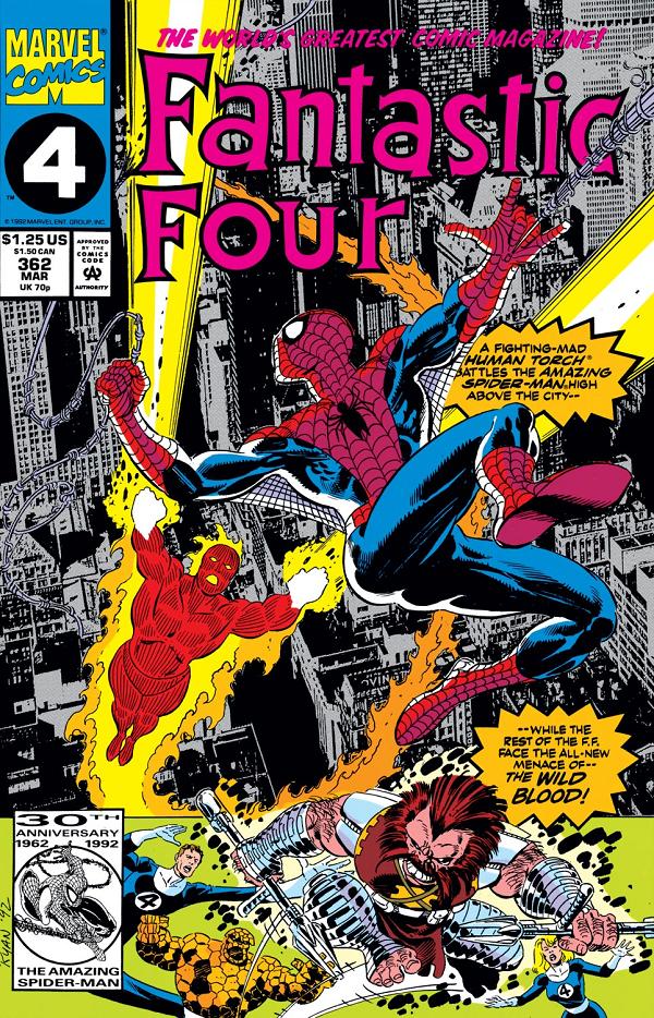 Fantastic Four #362  cover