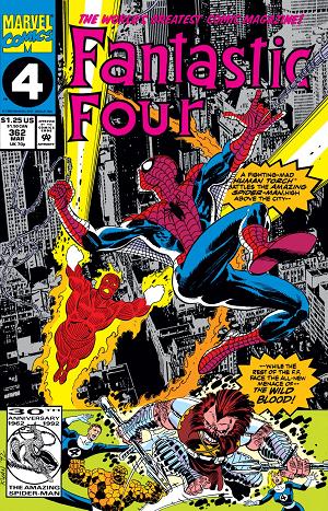 Fantastic Four #362  cover