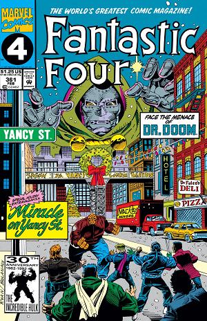 Fantastic Four #361  cover