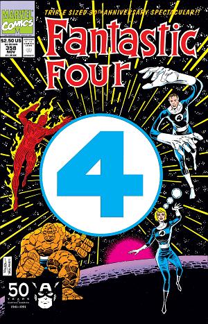 Fantastic Four #358  cover