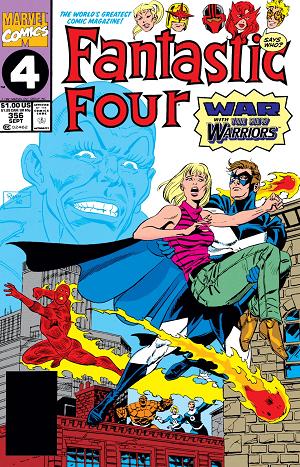 Fantastic Four #356  cover