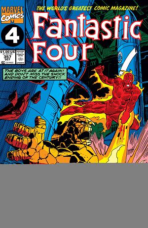 Fantastic Four #357  cover