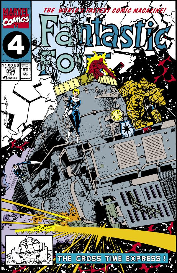 Fantastic Four #354  cover