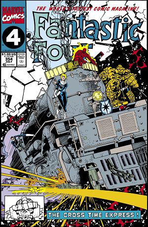 Fantastic Four #354  cover