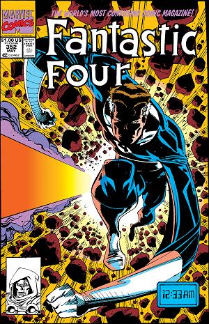Fantastic Four #352 cover