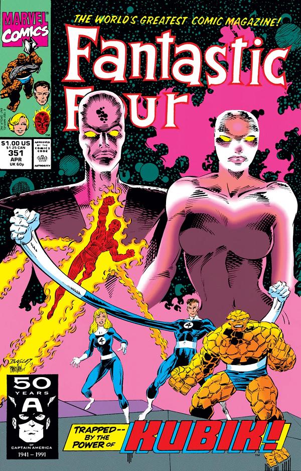 Fantastic Four #351  cover