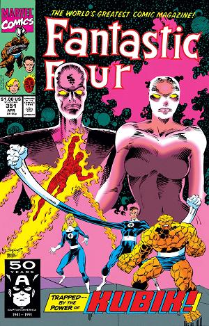 Fantastic Four #351  cover