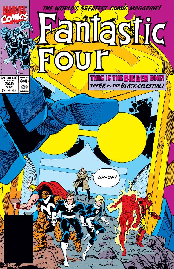 Fantastic Four #340  cover