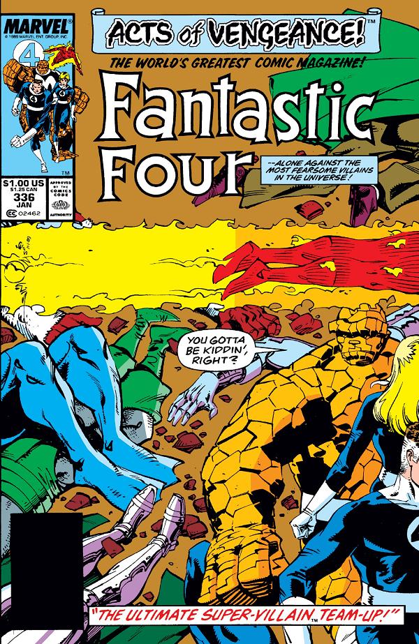 Fantastic Four #336  cover