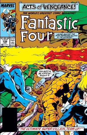 Fantastic Four #336  cover