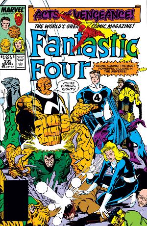 Fantastic Four #335 cover