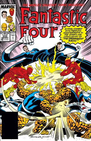 Fantastic Four #333 cover
