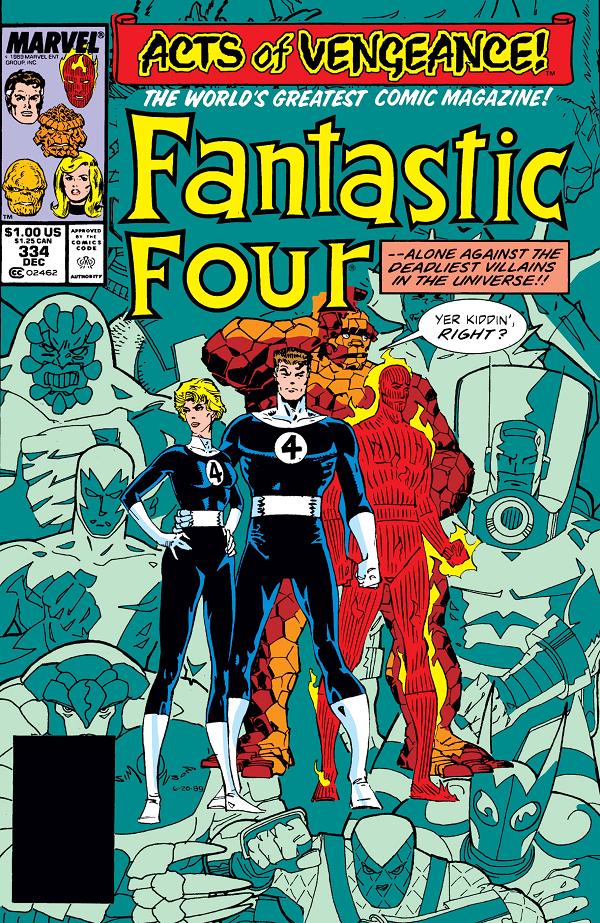 Fantastic Four #334  cover