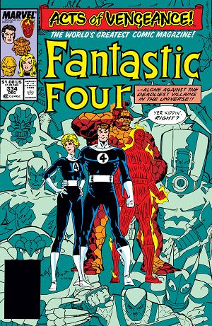 Fantastic Four #334 cover