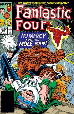 Fantastic Four #329 cover