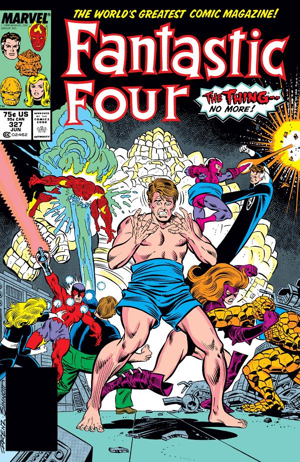Fantastic Four #327  cover