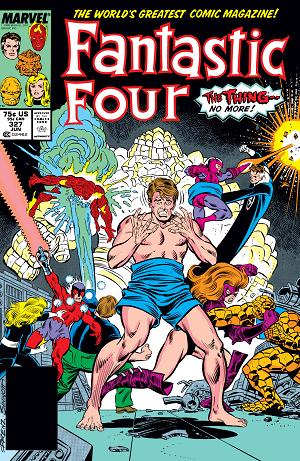 Fantastic Four #327 cover