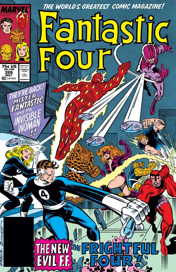 Fantastic Four #326  cover