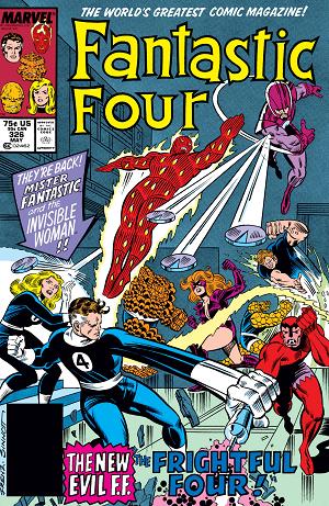 Fantastic Four #326 cover
