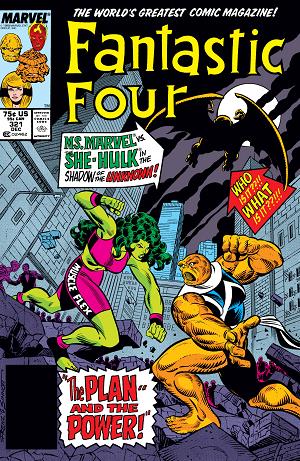 Fantastic Four #321  cover