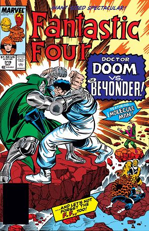 Fantastic Four #319 cover
