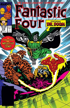 Fantastic Four #318  cover