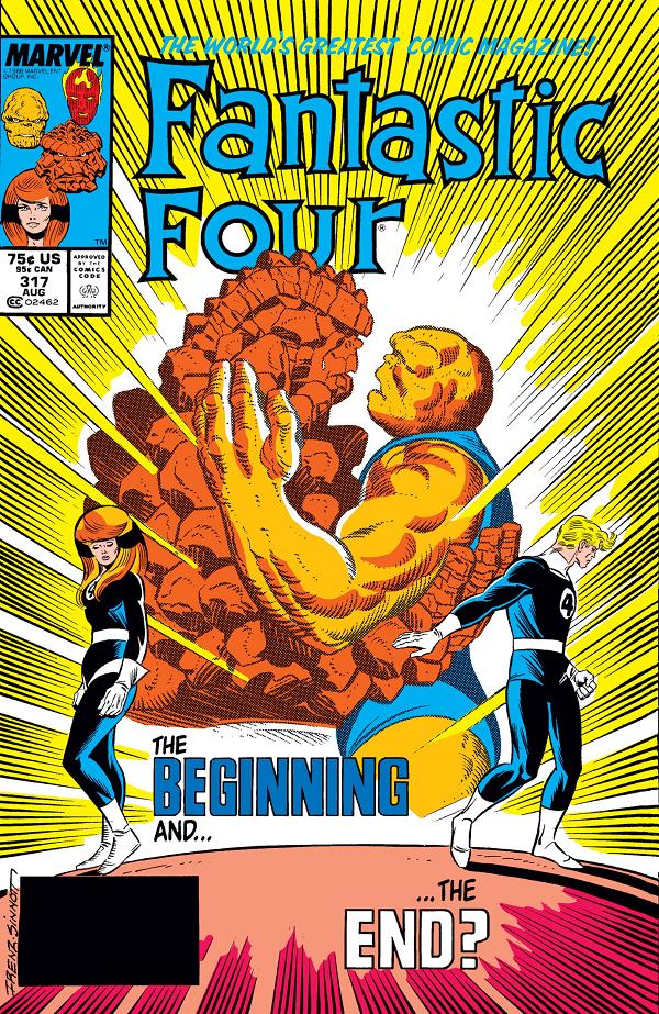 Fantastic Four #317  cover