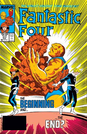 Fantastic Four #317  cover