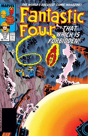 Fantastic Four #316  cover