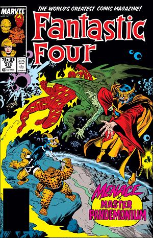 Fantastic Four #315  cover