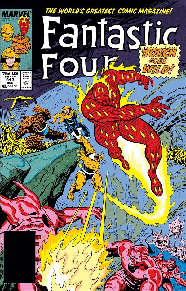 Fantastic Four #313  cover