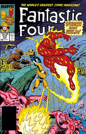 Fantastic Four #313  cover
