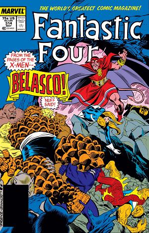 Fantastic Four #314  cover
