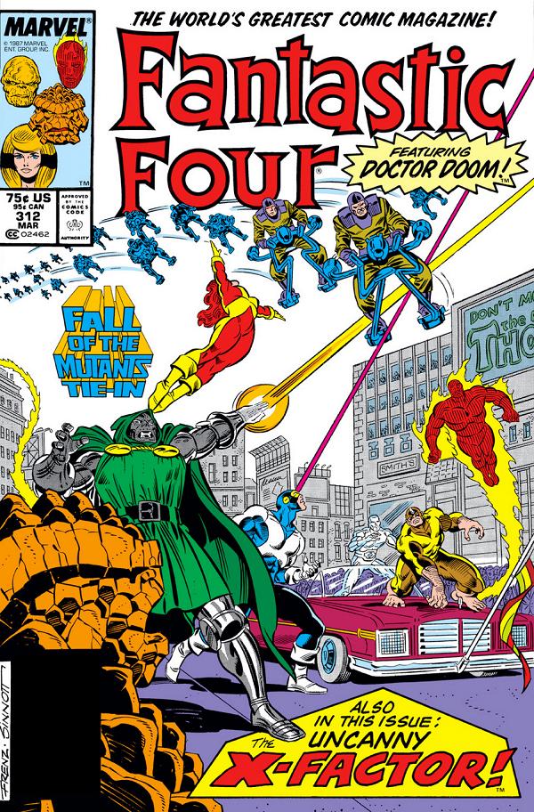 Fantastic Four #312  cover