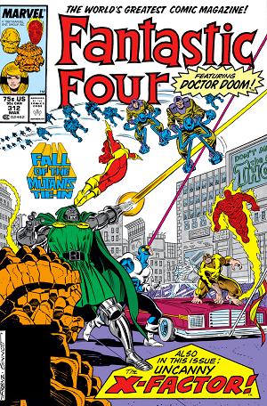 Fantastic Four #312  cover